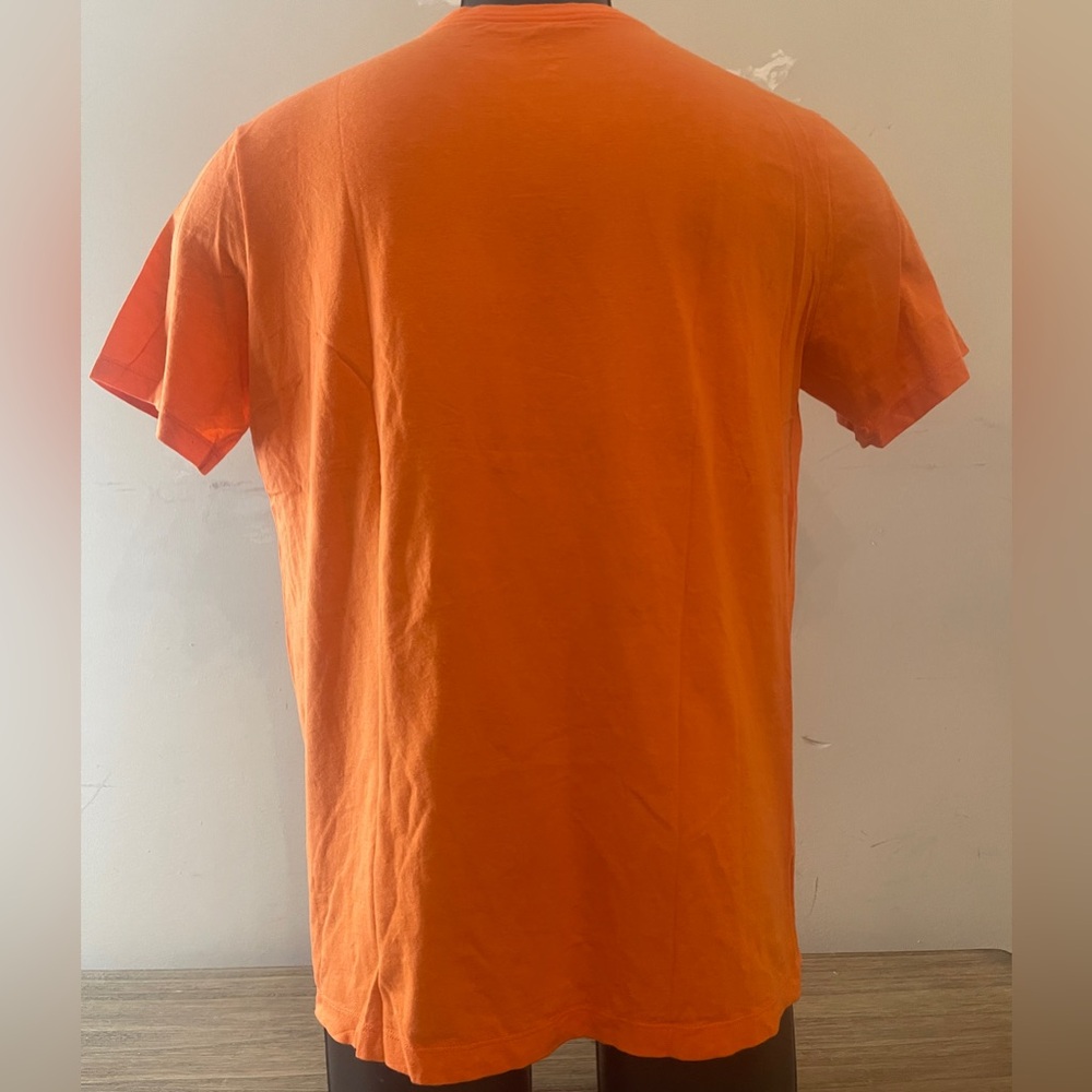 Men’s Nike S/S T-Shirt, Palm Tree & Beach Print 637586-YFB Orange Size XL - Picture 4 of 11